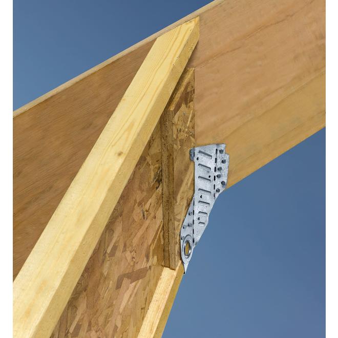 Simpson Strong-Tie Rafter Hanger in ZMAX Galvanized Steel 2-in