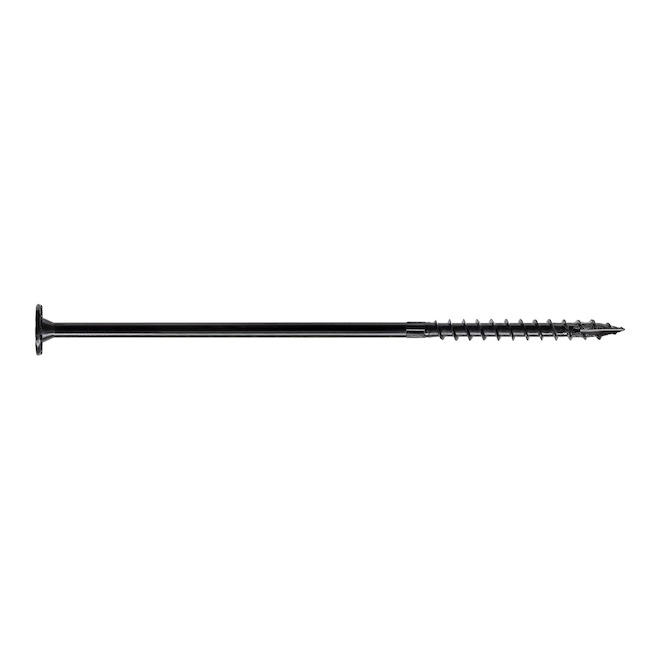 Simpson Strong-Tie Timber Screws Strong-Drive SDWS 0.22 x 8-in with Flat Head Black - Box of 50