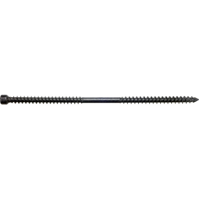 Simpson Strong-Tie Double-Threaded Screws Strong-Drive SWD 0.180 x 6 1/4-in Black Steel - Box of 50