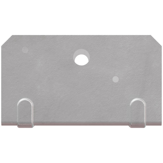 Simpson Strong-Tie HBC Post Base in Galvanized Steel - 6 x 6-in
