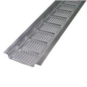 Master Flow LSV8 Continuous Soffit Vent - Aluminum - Silver - 8-in L x 2 3/4-in W