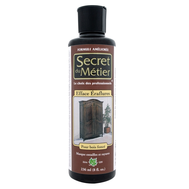 Efface-éraflures Secret du Métier, brun, sans propulseurs nocifs, 236 ml