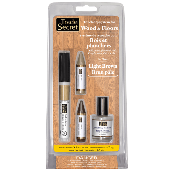 Image of Trade Secret | Touch-Up System For Wood - Light Brown - Fill Sticks - Pro Touch Up Marker | Rona
