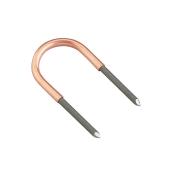 Dahl Hanger and Straps U-Shape Calibrated Clips - Copper - 10 Per Pack - 1/2-in L