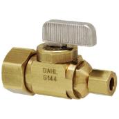 DAHL Valve avec antibélier, droit, laiton 5210404F14WHABAG