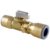 In-line Stop and Isolation Valve with Drain