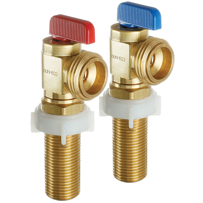 DAHL Angle Outlet Box Set for Washing Machine 6210804PK2NUT RONA