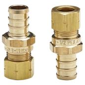 Straight Crimpex Adapter for 3/8" Compressed Copper Pipe