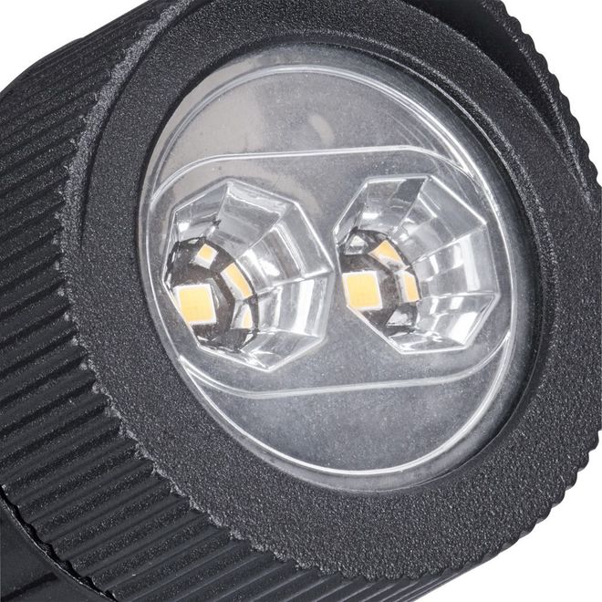LED Cast Aluminum Senior Spotlight - Black