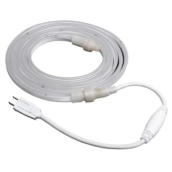 Sterno Home 12FT LED White Neon Rope Light with Remote GL42170
