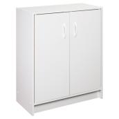 ClosetMaid Concealed Storage Door Organizer - White - 3 Shelves - Stackable - 31.5-in H x 24.13-in W x 11.63-in D