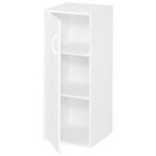 ClosetMaid Stackable 1-Door Organizer - Laminated Wood - White - 31 1/2-in H x 12 1/8-in W x 11 5/8-in D