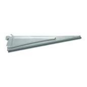 ClosetMaid ShelfTrack Wire Shelving Bracket - Nickel - Steel - 2.5-in H x 0.5-in W x 12.5-in D