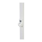 ClosetMaid Wire Closet Shelf Support Pole and Hardware Kit - Epoxy-Coated Steel - 84-in L - White