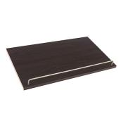 Ensemble de 2 tablettes à souliers, espresso