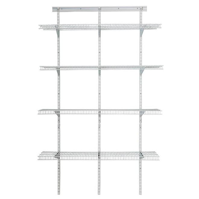 ClosetMaid Shelves for Pantry - 80-in x 48-in x 16.75-in - White