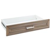 SuiteSymphony(TM) Stylized Laminated Wood Drawer - 24 3/4" x 13" x 5" - Natural Grey