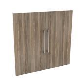 ClosetMaid SuiteSymphony Modern Door Pair - Laminated Wood - Natural Grey - 24 21/32 W x 5/8-in D x 30 1/8-in H