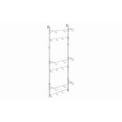 ClosetMaid Adjustable Hanging Organizer - 6 Tiers - 21 Hooks - White