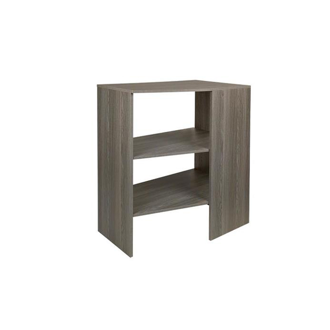 ClosetMaid SuiteSymphony Graphite Grey 3shelf Stackable Corner Unit