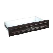 ClosetMaid SuiteSymphony Midnight Brown 25-in Traditional Shallow Drawer With Soft Close Glides