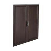 ClosetMaid SuiteSymphony Midnight Brown 25-in Traditional Doors