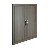 ClosetMaid SuiteSymphony Graphite Grey 25-in Traditional Doors