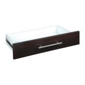 ClosetMaid SuiteSymphony Midnight Brown 25-in Modern Shallow Drawer With Soft Close Glides