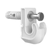 ClosetMaid Wall Clips in White Plastic - Pack of 200