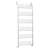 ClosetMaid Over-the-Door Shoe Rack in White Steel - 57-in H x 22.5-in W x 4.5-in D