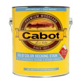 Cabot Deck Water-Based Stain - Solid - Deep Base - Satin - 3.55-L
