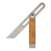 Johnson Sliding T-Bevel - Stainless Steel and Bamboo Wood Handle - 8-in