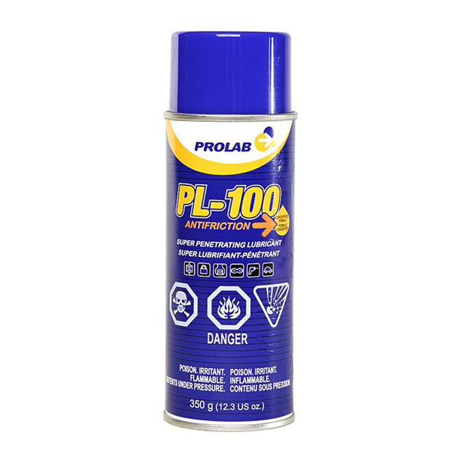 Prolab PL-100 Antifriction Lubricant Spray - All-Purpose - Anti-Moisture - 350 g