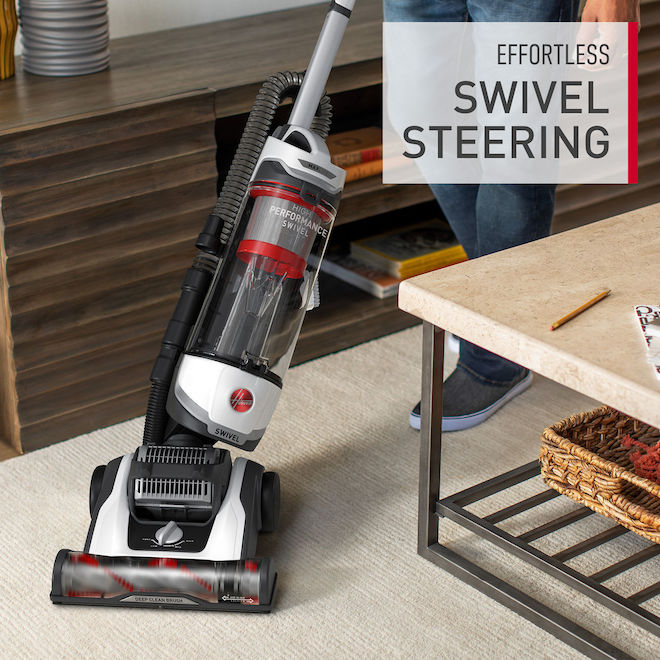 Hoover High-Performance Swivel Upright Vacuum with WindTunnel and Dual Cyclone Technologies