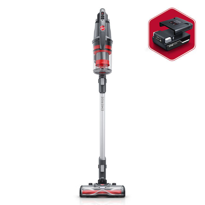 Aspirateur-balai sans fil Hoover 20 V haute performance avec double filtration cyclonique