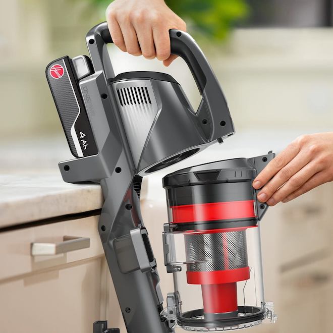 Aspirateur-balai sans fil Hoover 20 V haute performance avec double filtration cyclonique