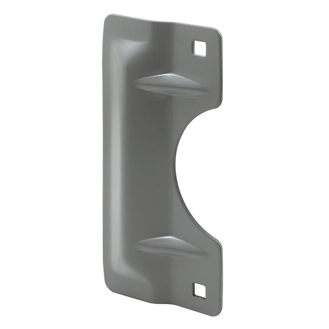 Door Latch Shield - Out Swinging - 3'' x 7'' - Grey