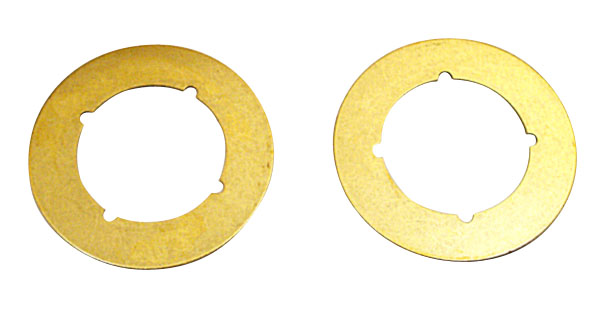 Finishing Plate - Brass - 3 1/2" - 2/Pack