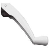 White Metal Folding Handle for Crank Window