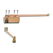 Prime-Line Truth Hardware Surface Mount Latch Mechanism - Single Arm - Copper - Right-Handed - 9 1/2-in L