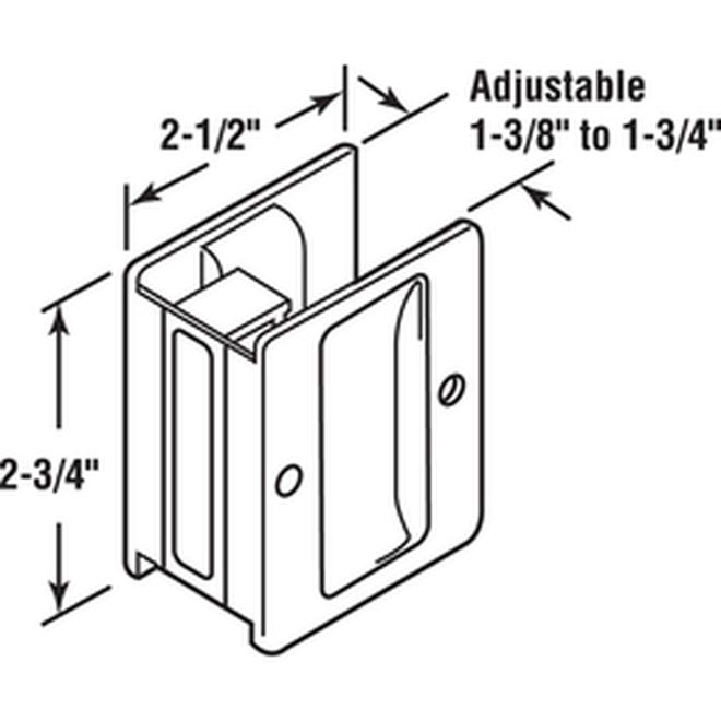 Prime-Line Pocket Door Pull