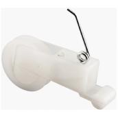 Roulette pour porte moustiquaire Prime-Line, nylon, concave, 1 po diamètre x 3/8 po l.
