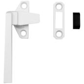 Prime-Line Casement Latch - Left-Handed - White - Steel - 8-in L x 1 1/2-in Centre to Centre
