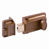 Prime-Line Die-cast Deadbolt - Copper - Single Cylinder - Surface Mounted - 2 7/8-in L x 3 9/16-in W x 2 5/16-in H