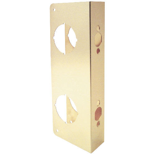 Prime-Line Door Protector - Brass - 1 3/8-in x 9-in