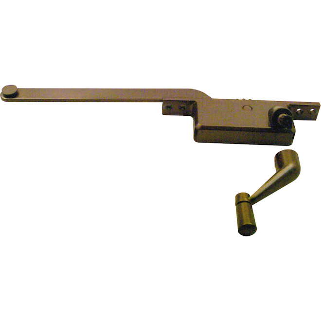 Prime-Line 9-in RH Bronze Casement Window Operator