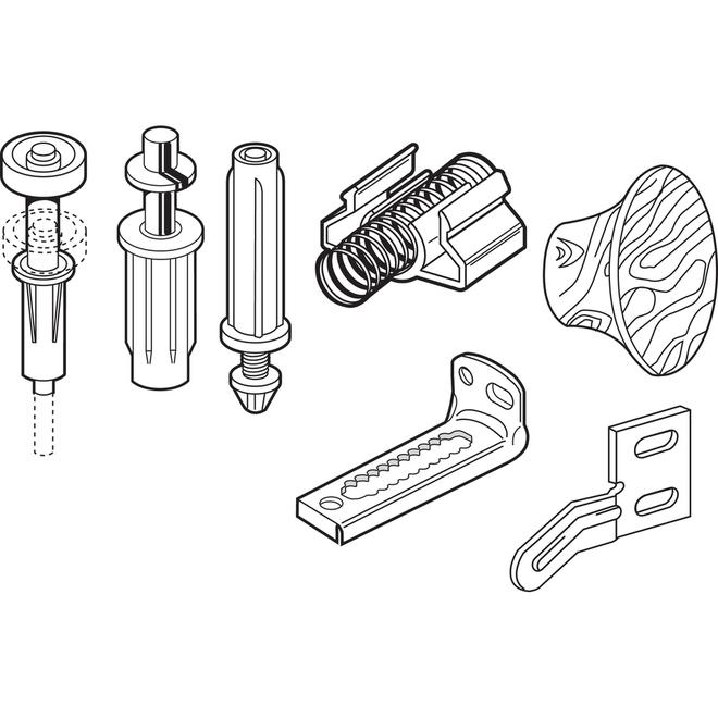 Prime-Line Bi-Fold Door Repair Kit