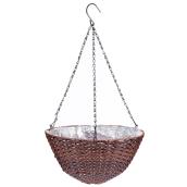 Panier suspendu en résine tressée, 7