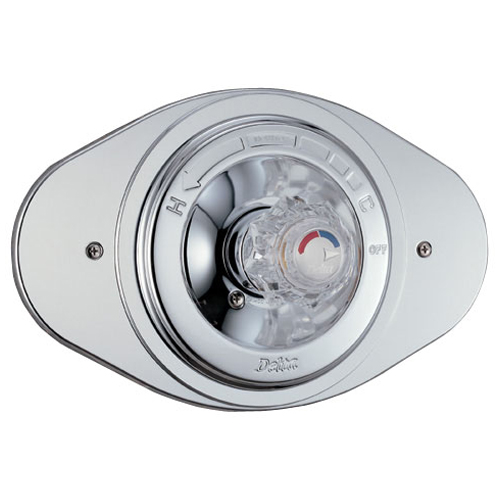 Bath and Shower Cover Plate - Chrome