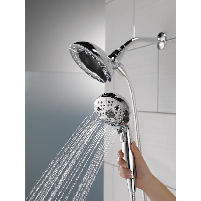 Delta In2ition Showerhead/Hand Shower - 5 Settings - Chrome